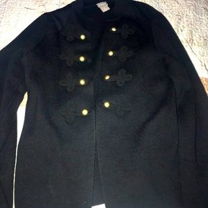 Black sweater or cardigan
